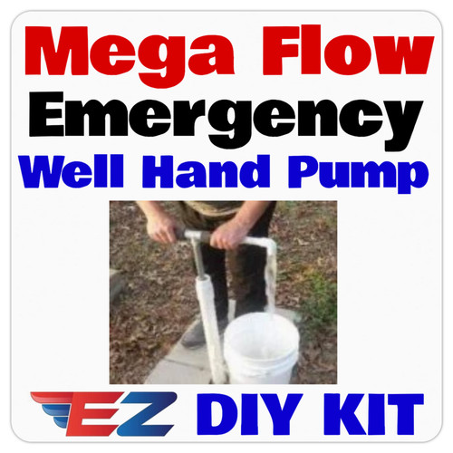 Manual deep well hand pump - hand,